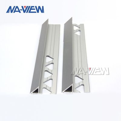 Đánh bóng Satin chải Backsplash Bút chì Nickel Tile Edge Trim