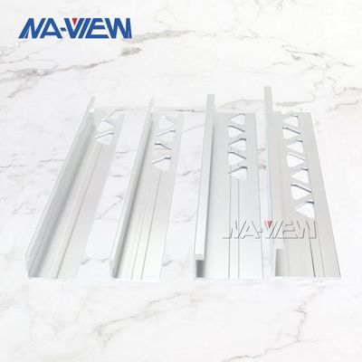 Đánh bóng Satin chải Backsplash Bút chì Nickel Tile Edge Trim