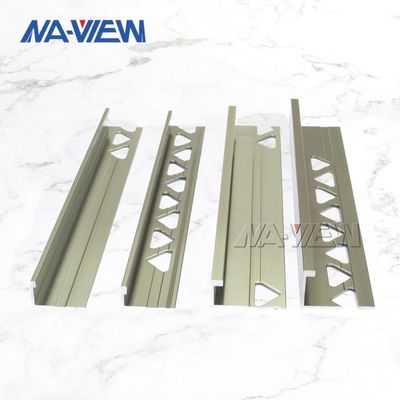 Thanh nhôm Backsplash đã hoàn thành Cắt góc cạnh gạch